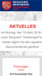 Mobile Screenshot of bergwerk-fichtelberg.de